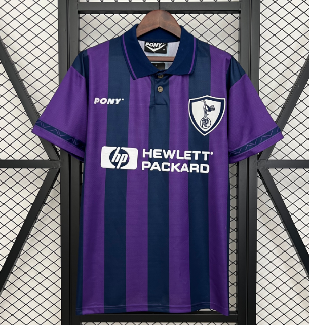 1995-97 Tottenham Hotspur Retro Away Soccer Jersey Shirt